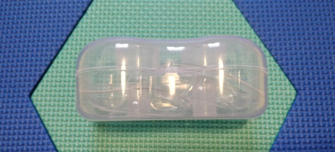 Set 2 protectii silicon pentru san NOU