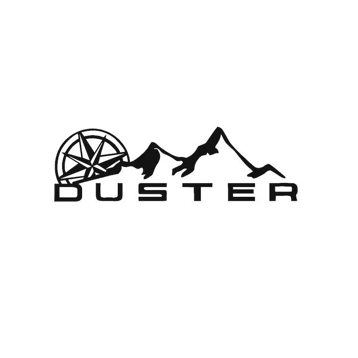 Set 2 stickere auto Duster 179cm X 55 cm
