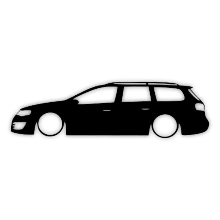 Set 2 Stickere Auto Passat B6 Combi  - 15 CM