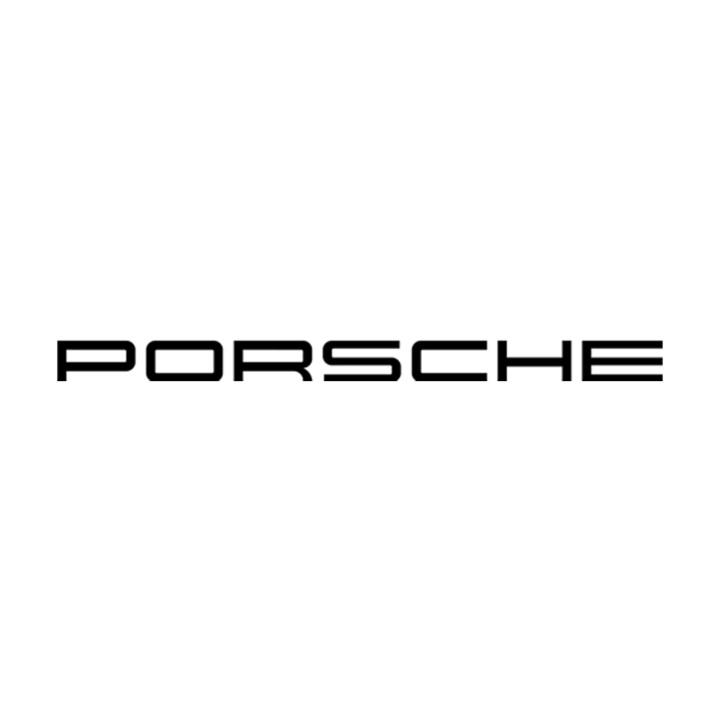 Set 2 stickere auto pentru praguri auto Porsche, 40 cm