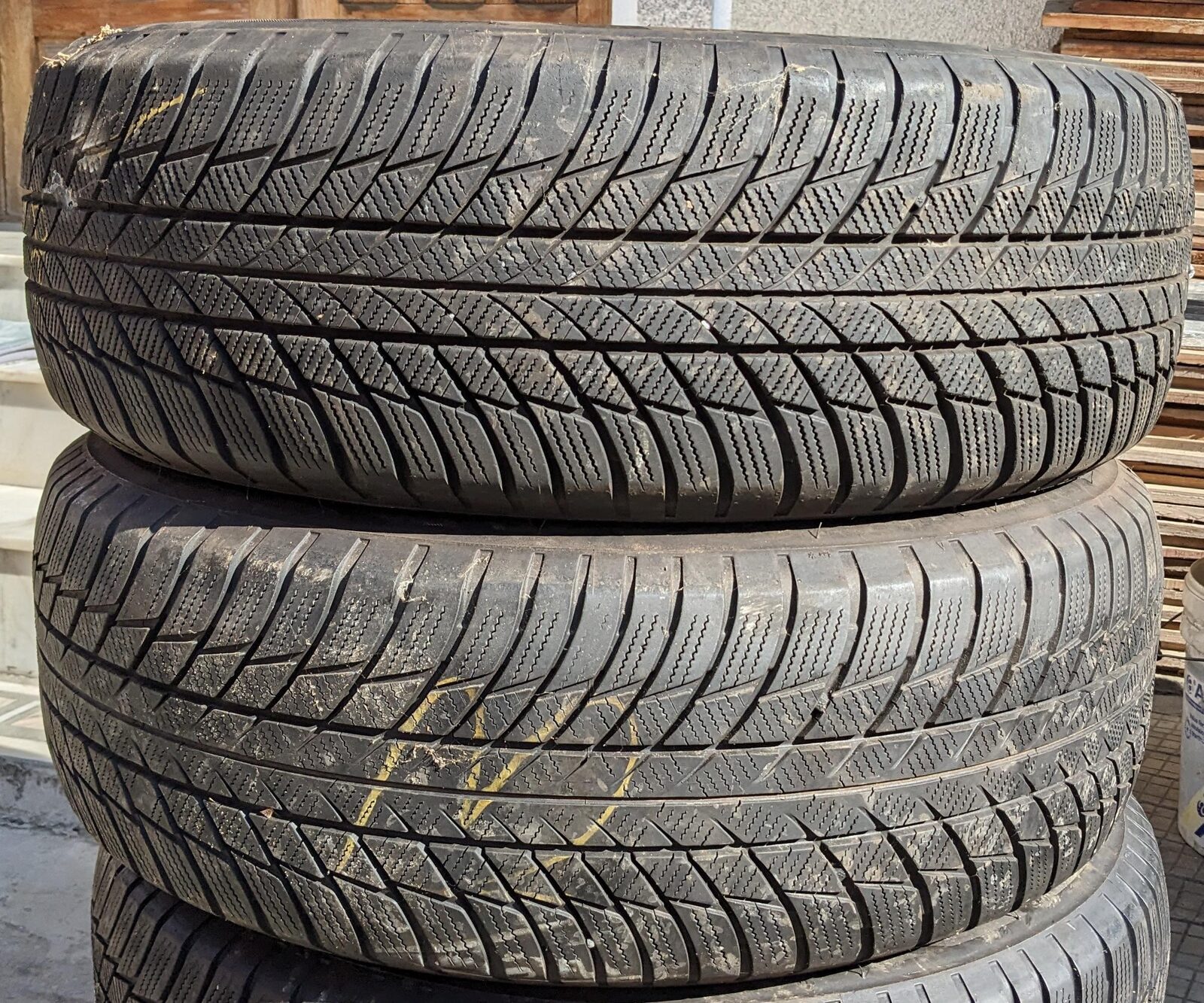 Set 4 anvelope M+S 225/60/18 Bridgestone