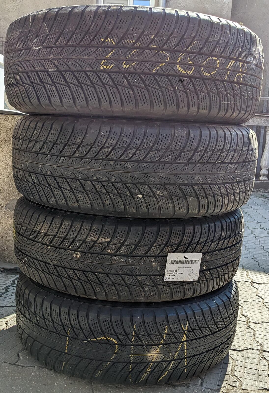 Set 4 anvelope M+S 225/60/18 Bridgestone