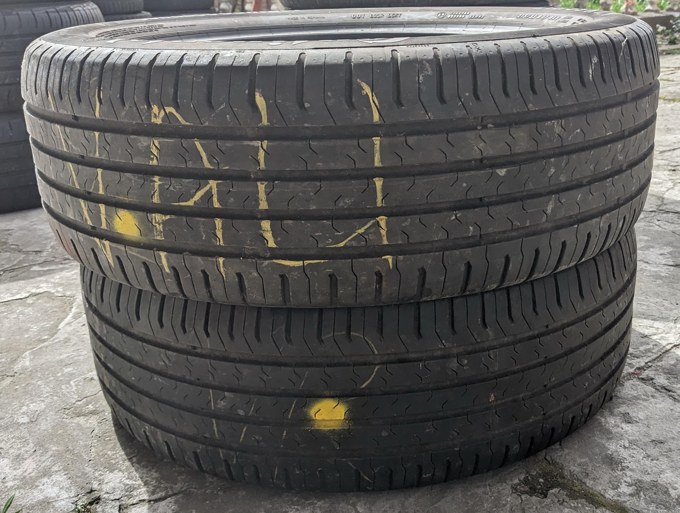 Set 4 anvelope vara 215/55/17 Hankook/Continental