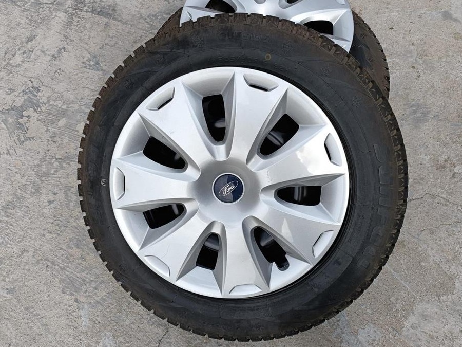 Set 4 jante FORD EcoSport +Anvelope iarna ca noi +senzori presiune