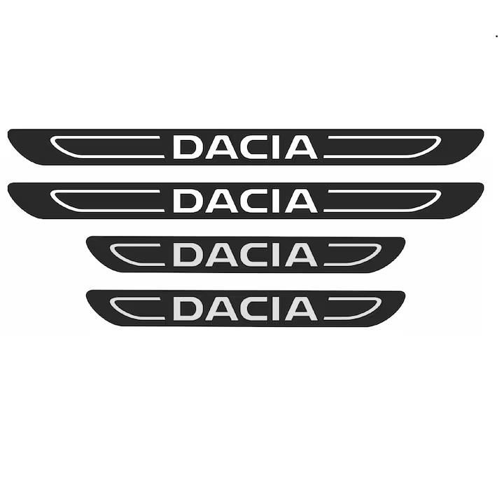 Set 4 protectii praguri auto autoadezive Dacia