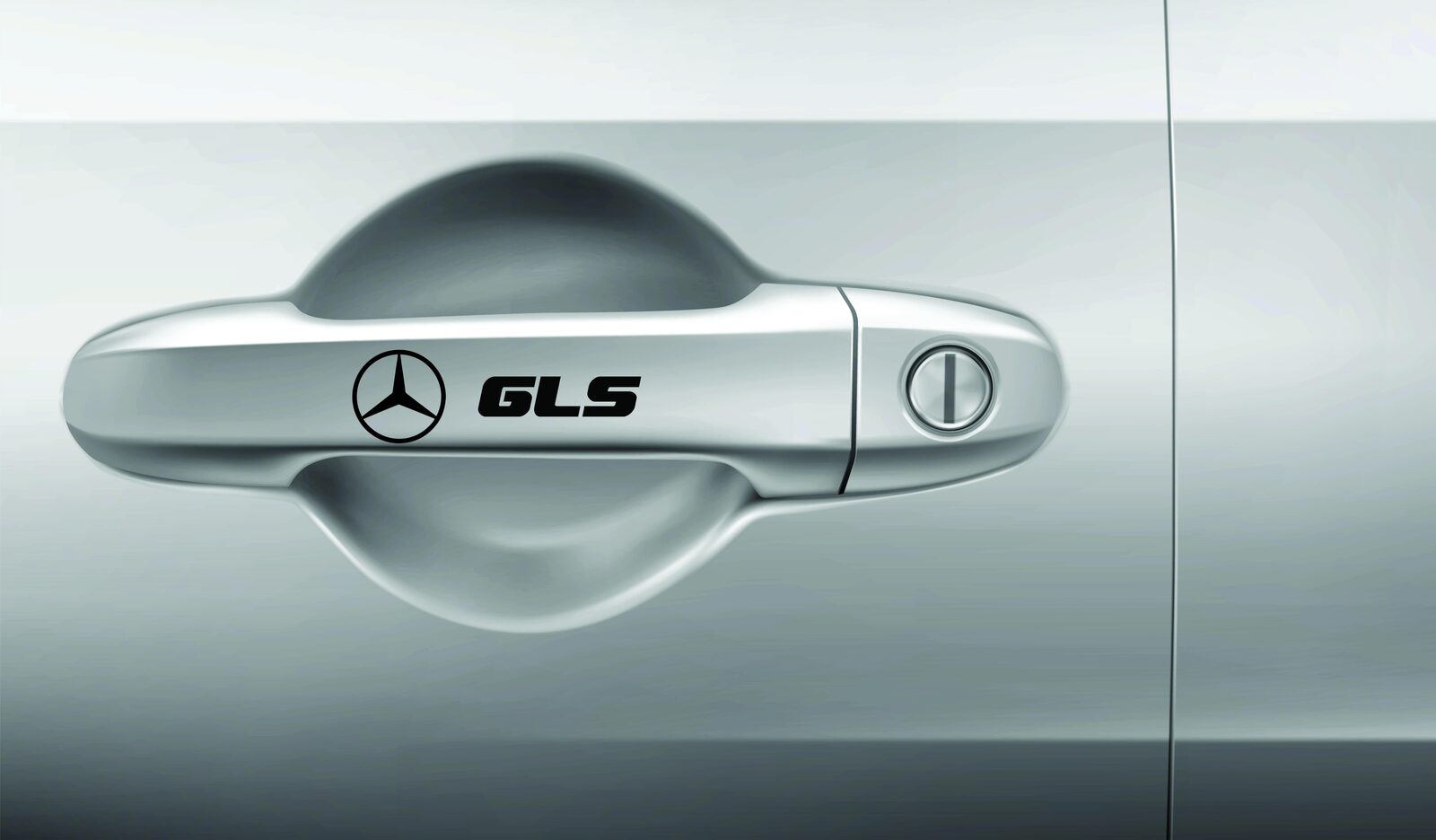 Set 4 stickere manere usa Mercedes GLS