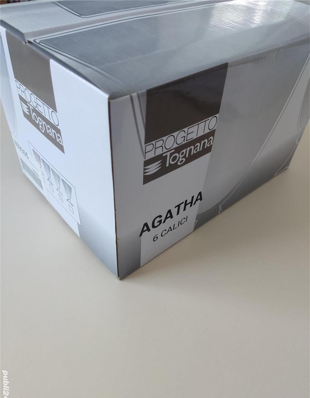 Set 6 pahare de vin, Andrea Fontebasso, Linea Agatha