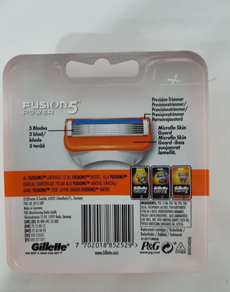 Set 8 rezerve Gillette Fusion 5 si Fusion 5 Power, ultimele 3 bucati