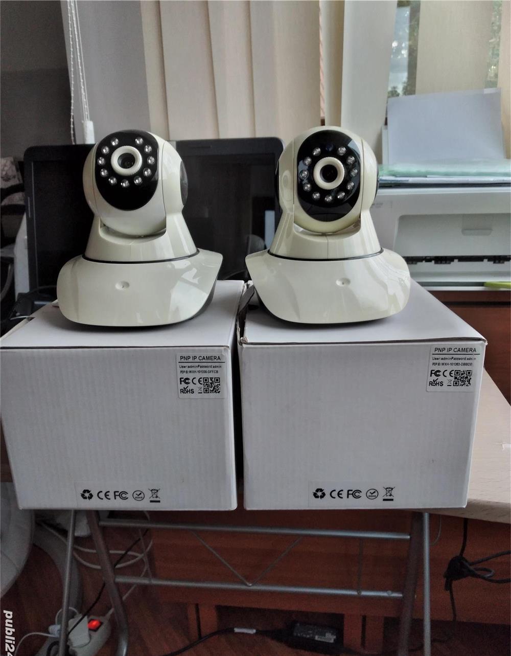 Set camere supraveghere PNP IP WI FI