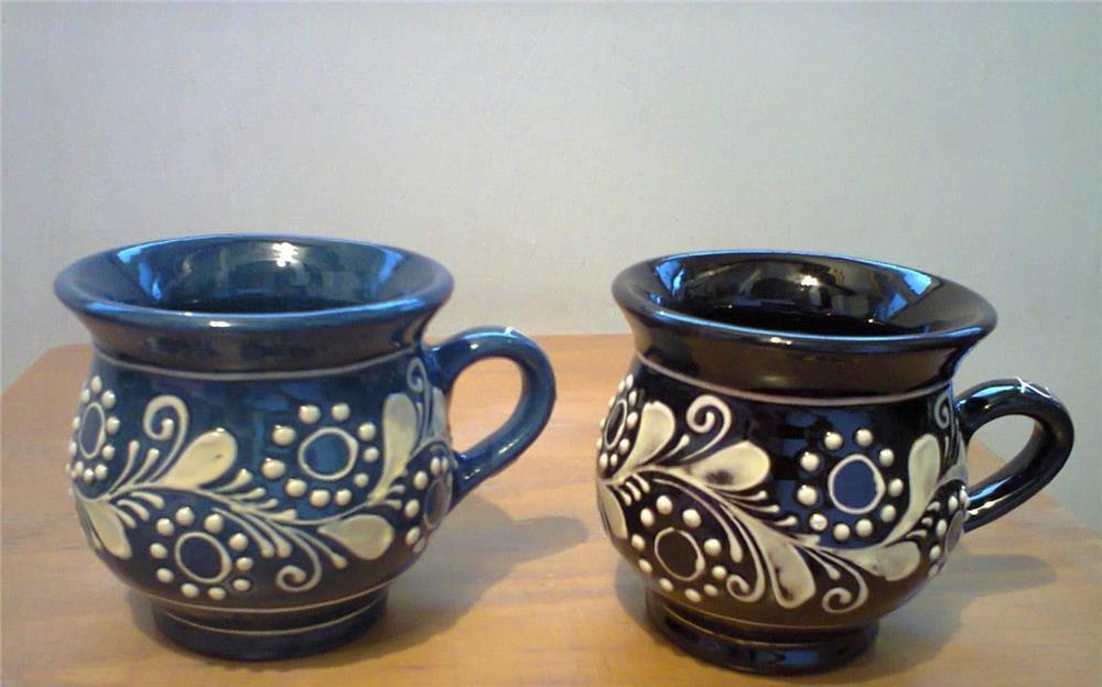 Set ceramica de Corund lucrata manual