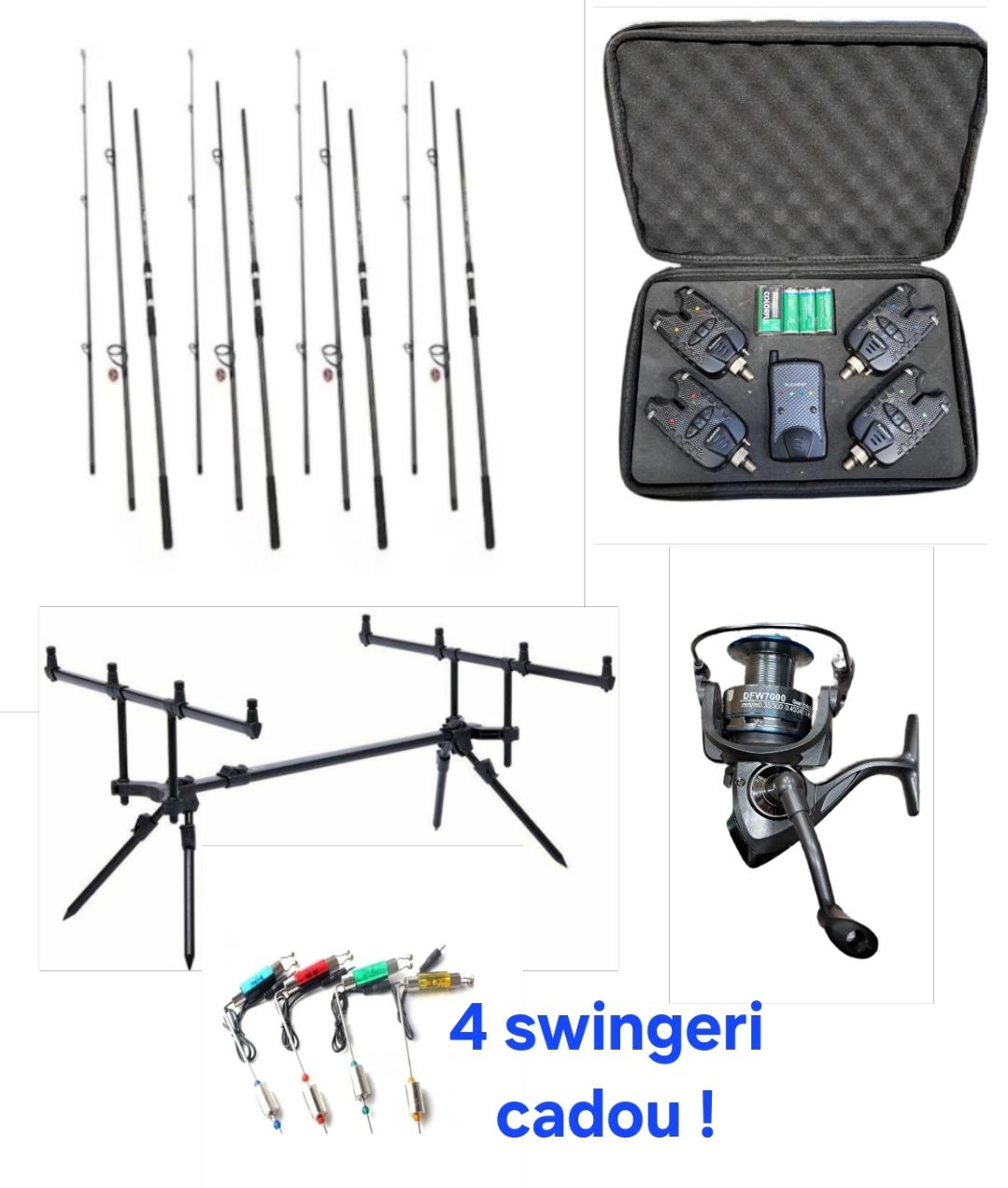 Set complet pescuit + cadou