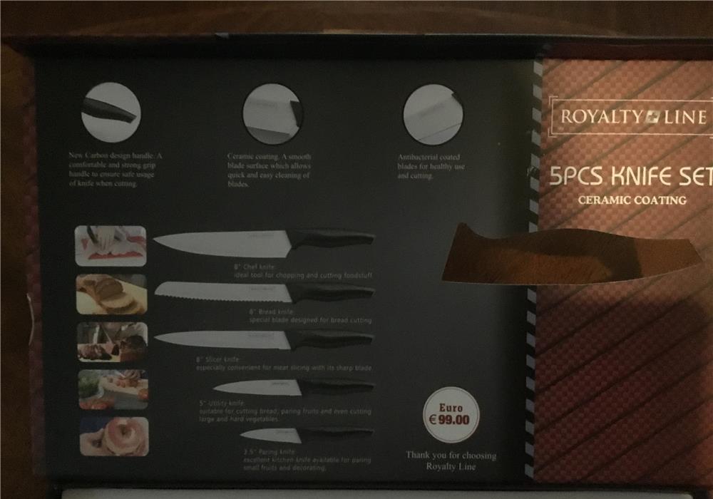 Set cutite Royalty Line