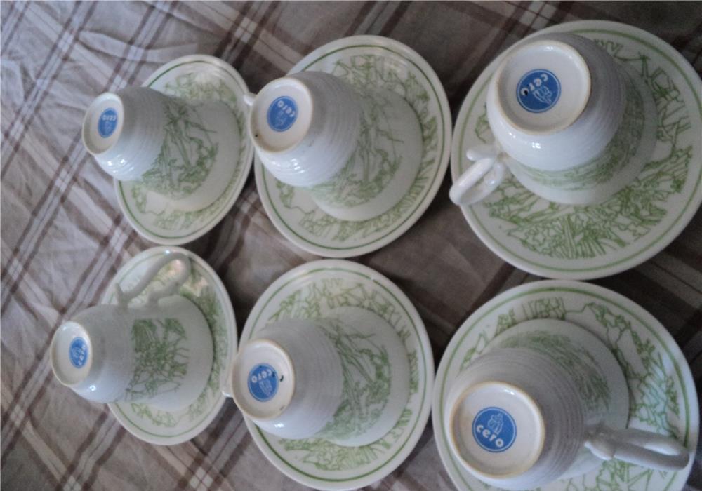 Set de 6 cescute
