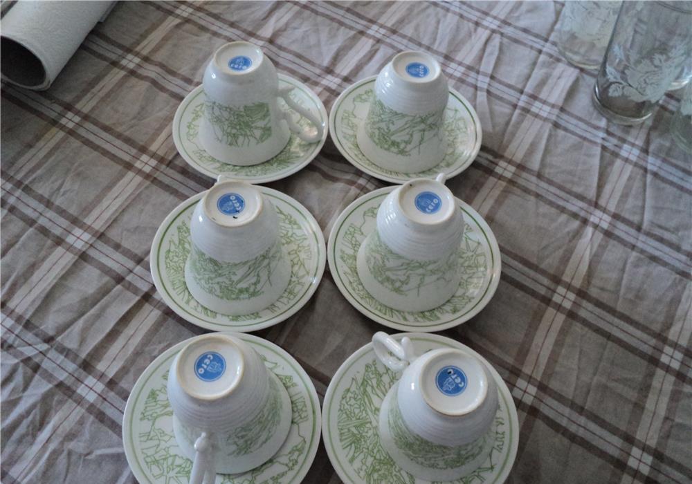 Set de 6 cescute