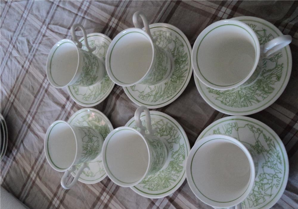Set de 6 cescute