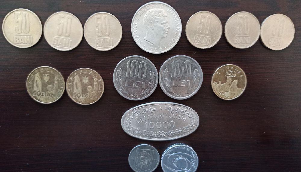 Set de monede , 15 bucăți , plus bonus