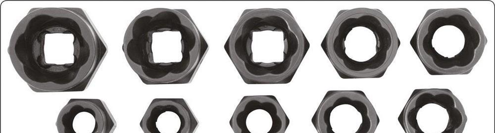 SET EXTRACTOARE SURUBURI, 3/8", 10BUC
