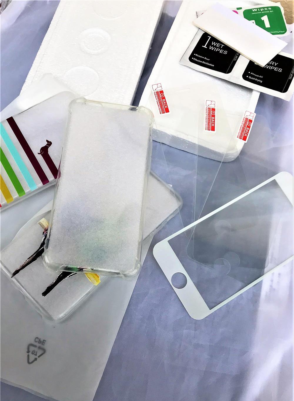 Set huse silicon, folii protectie pentru Apple iPhone 6, Apple iPhone 6s