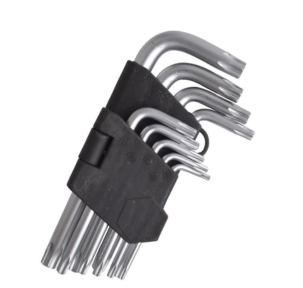 Set Imbus Torx 9 bucati MRG, T10   T50, Crom-Vanadiu C415