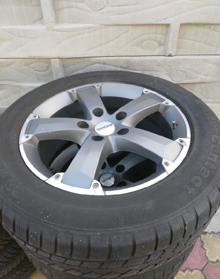 Set Jante 5x130 r18 Audi Q7 Vw Touareg cu anvelope 235 60 18 Iarnă