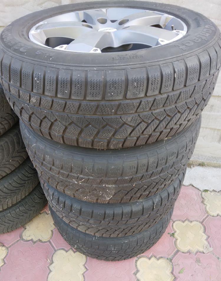 Set Jante 5x130 r18 Audi Q7 Vw Touareg cu anvelope 235 60 18 Iarnă