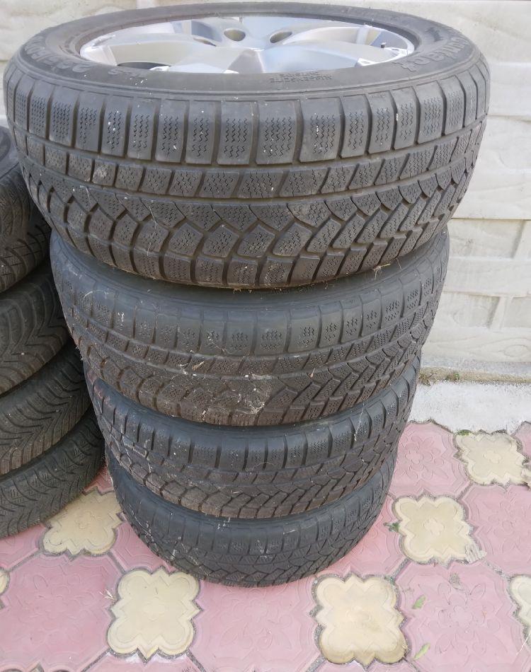 Set Jante 5x130 r18 Audi Q7 Vw Touareg cu anvelope 235 60 18 Iarnă