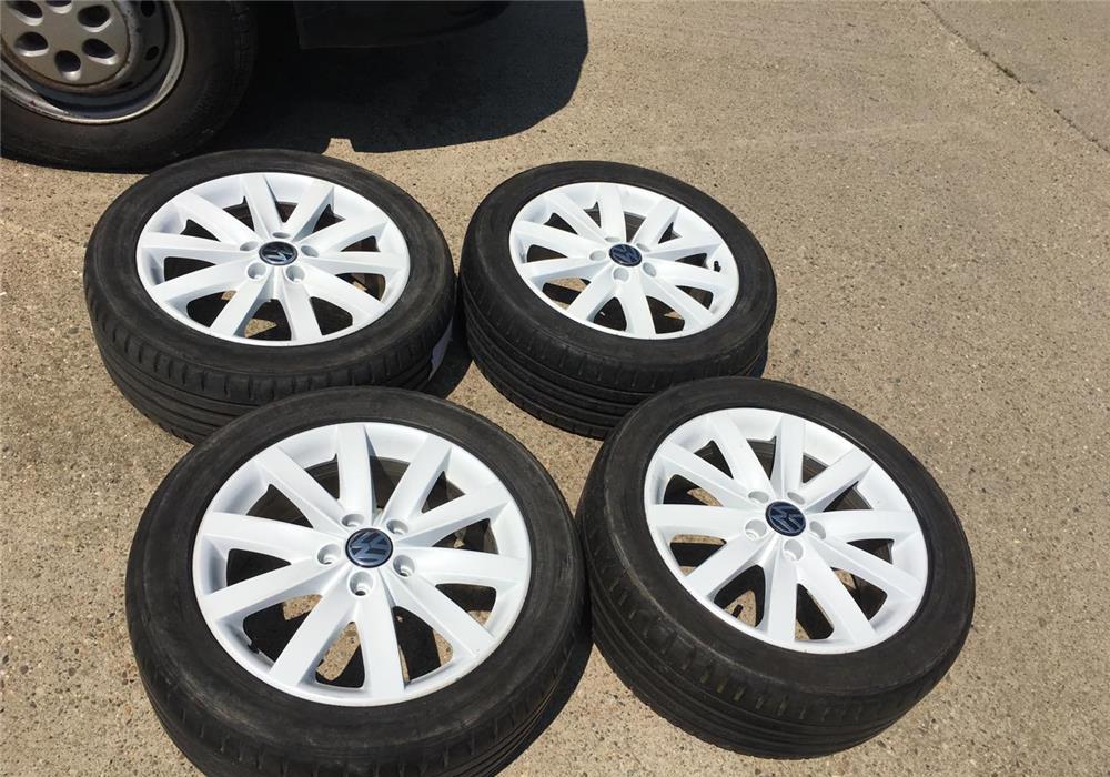 set jante aliaj originale vw ,,PORTO” pe 17