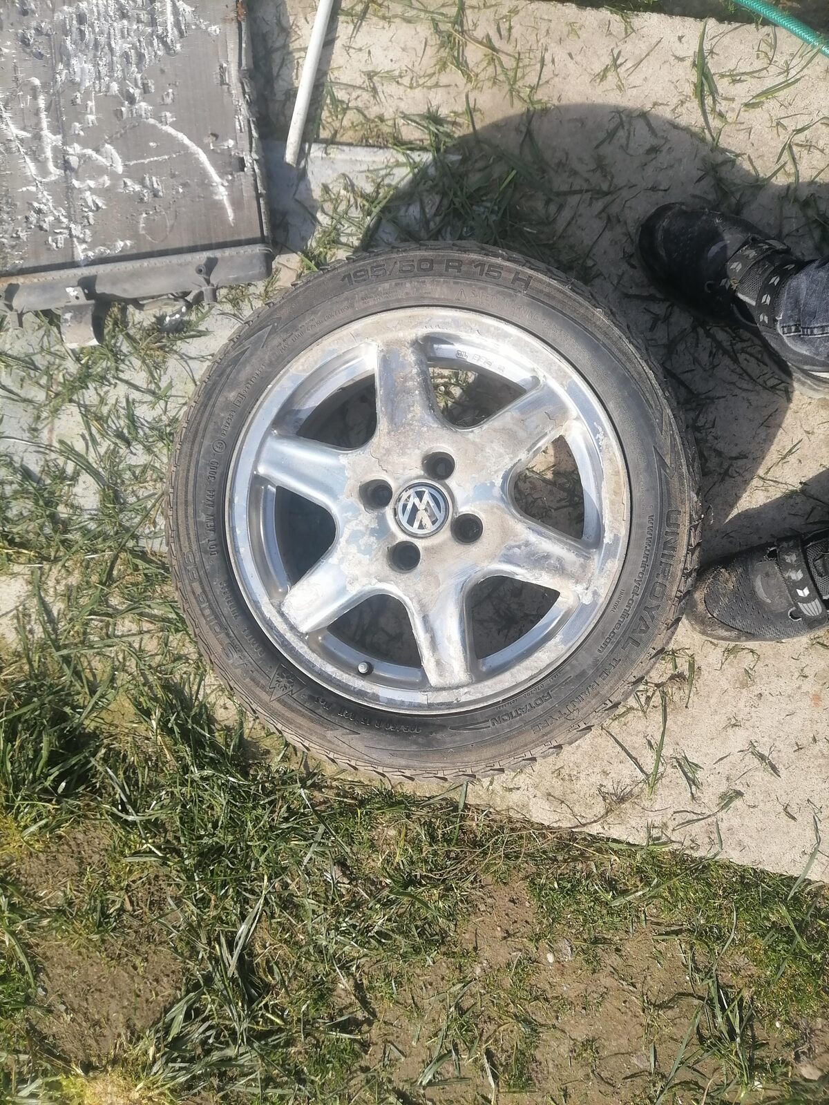 Set jante aluminiu /195-50R15 golf 3