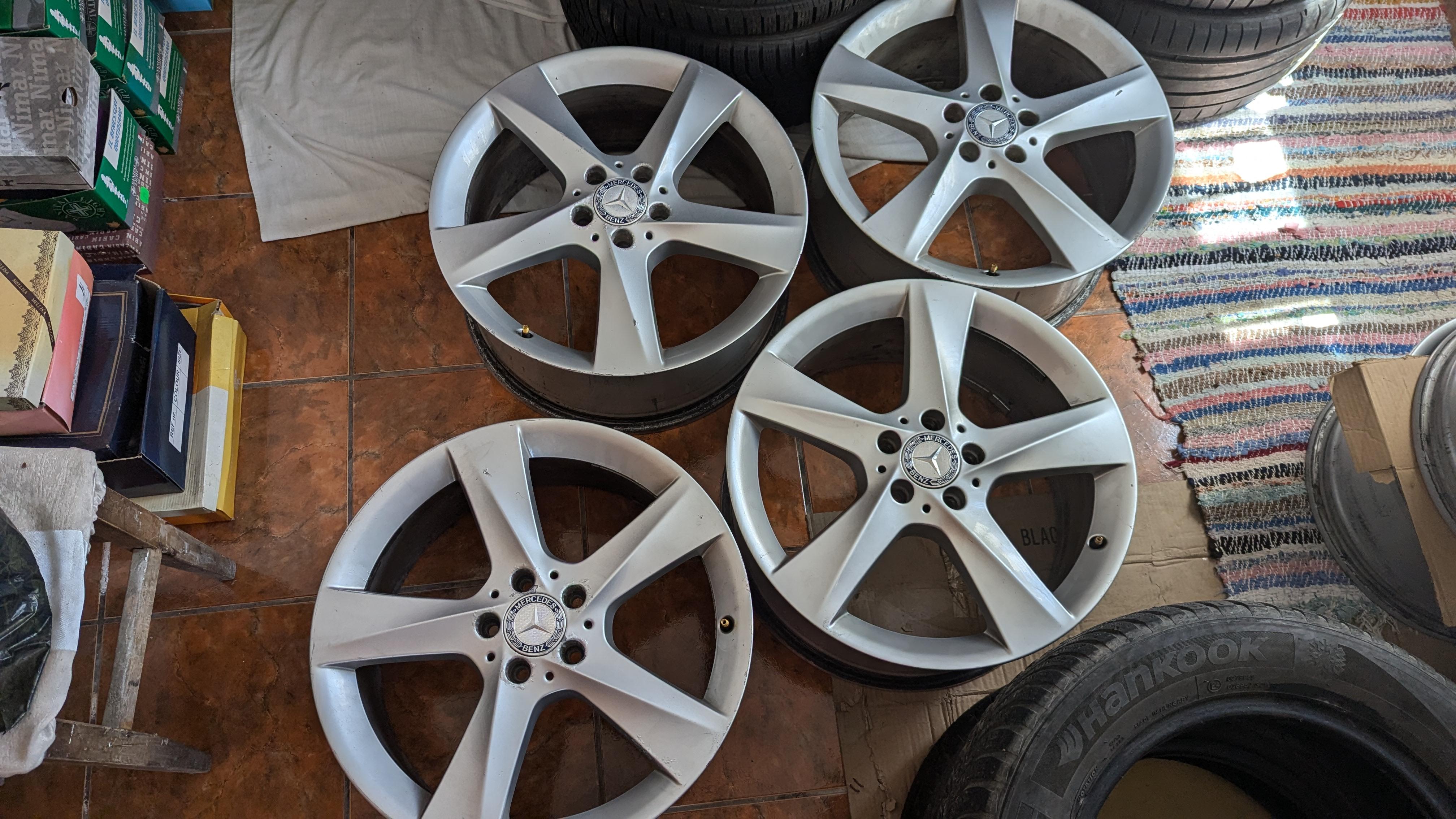 Set jante R 19 5x112 Mercedes originale W166 ML , GLE , GLC