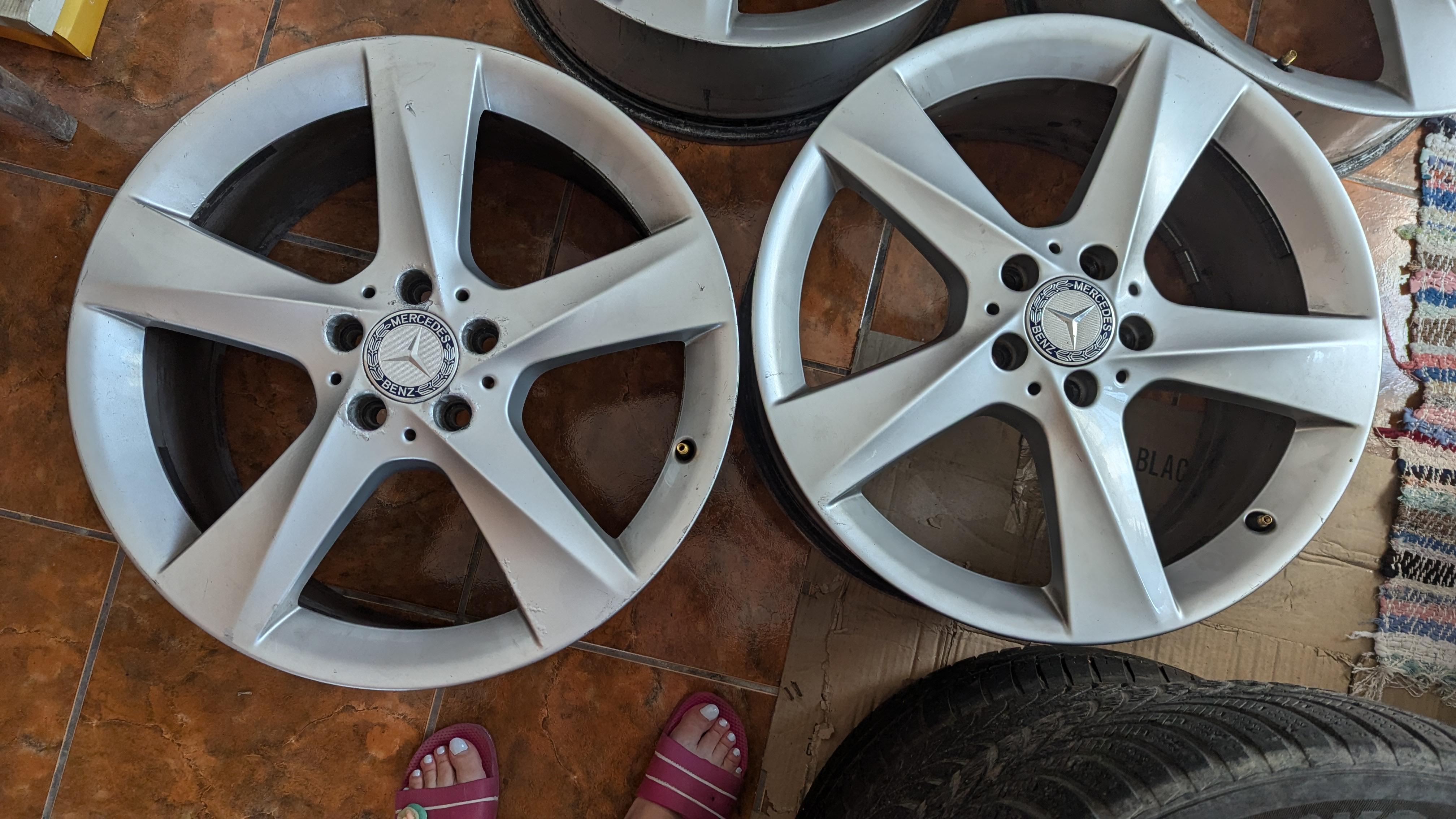 Set jante R 19 5x112 Mercedes originale W166 ML , GLE , GLC
