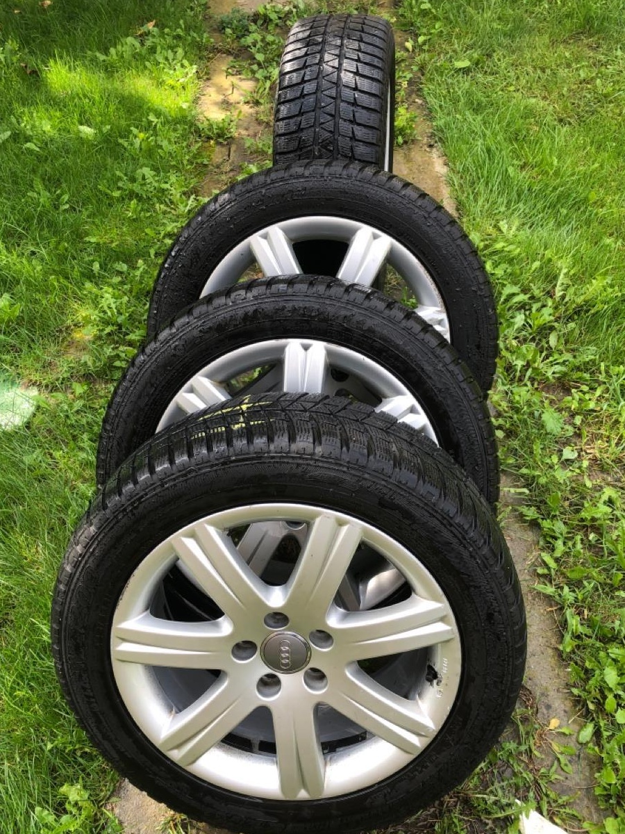 Set jante/anvelope iarna Audi