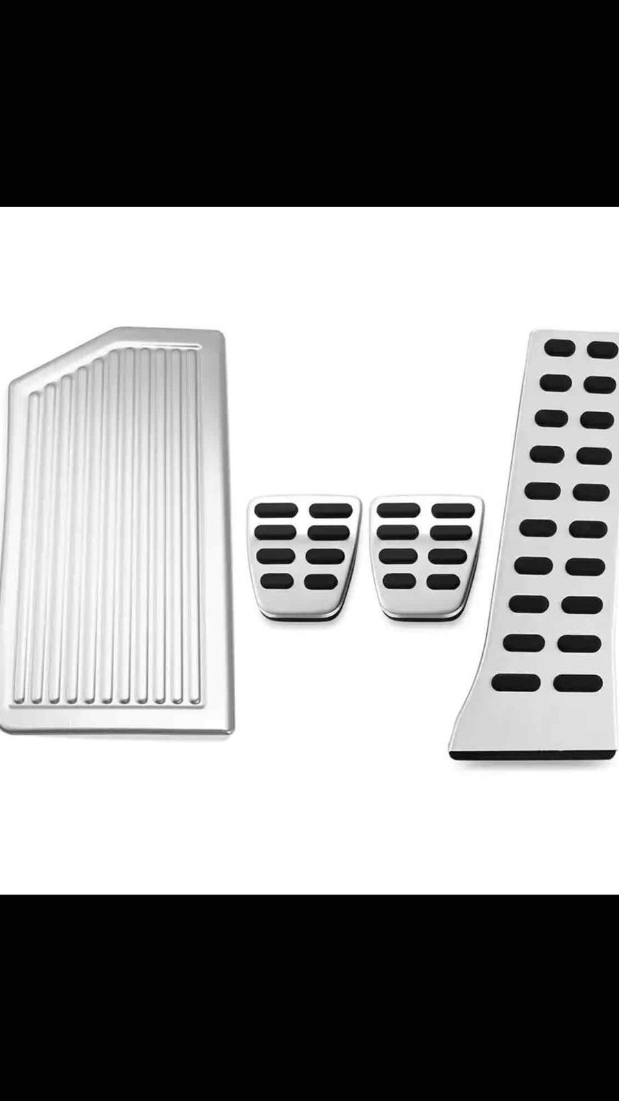 Set ornamente inox pedale auto