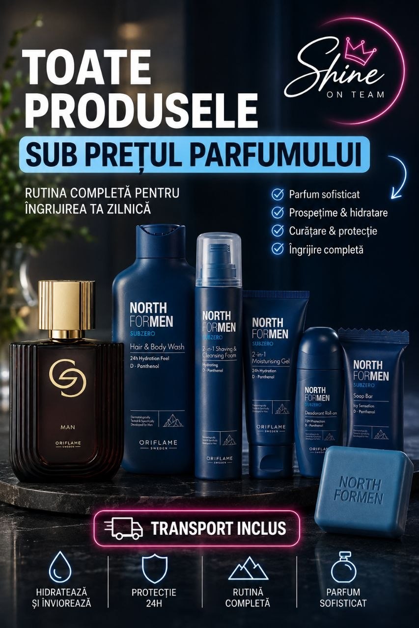 Set parfum bărbătesc
