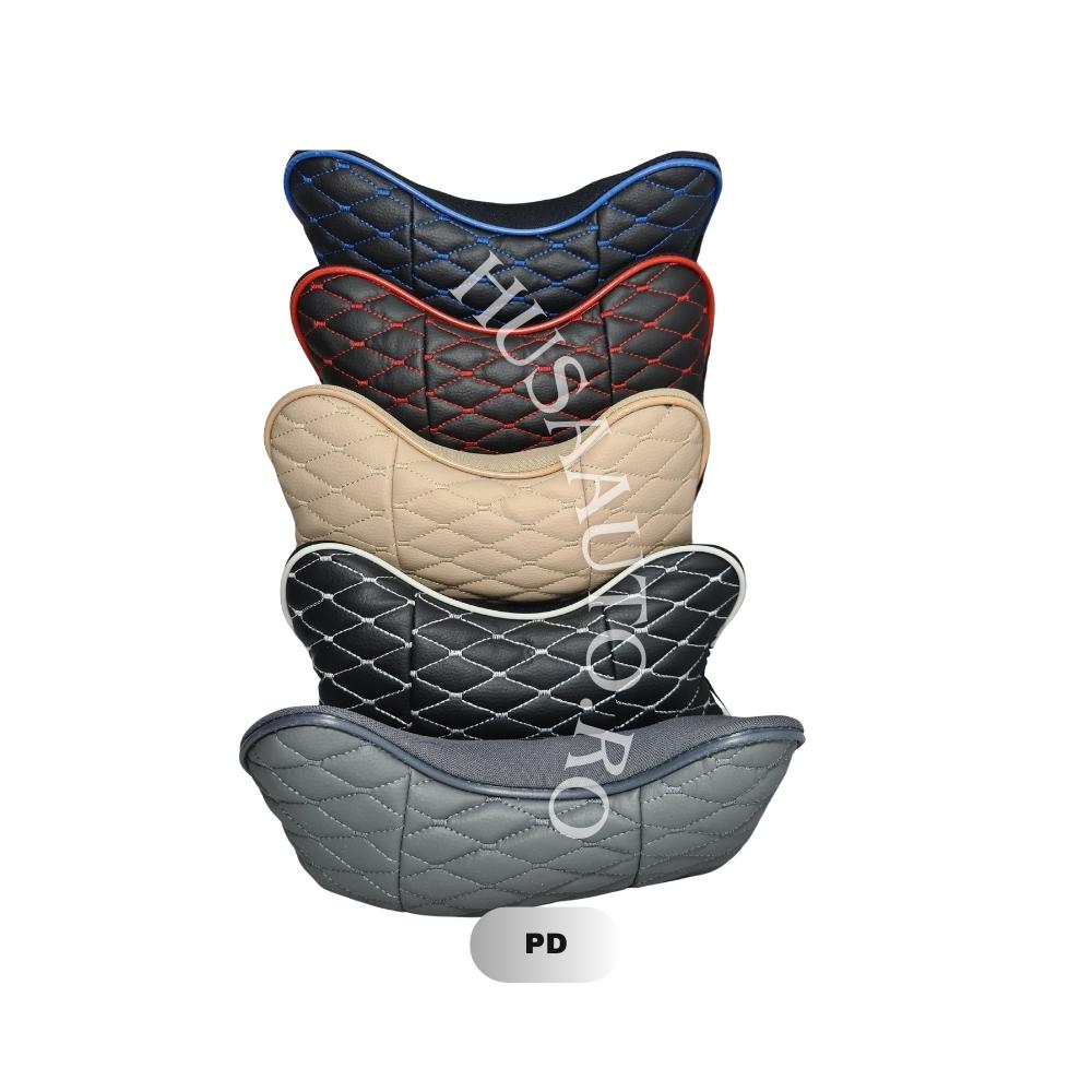 Set perne tetiera auto din Piele Ecologica