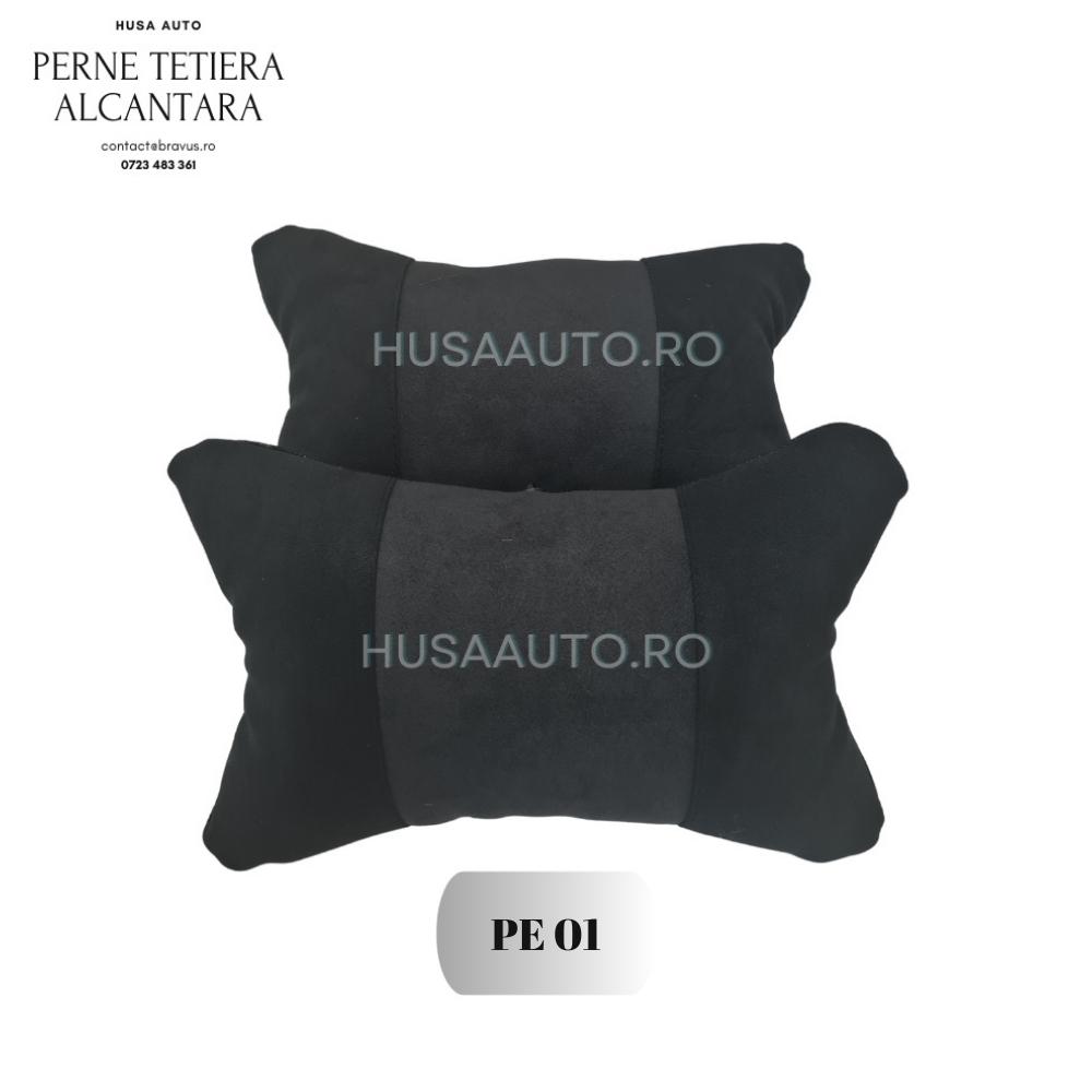 Set perne tetiera auto tip ALCANTARA