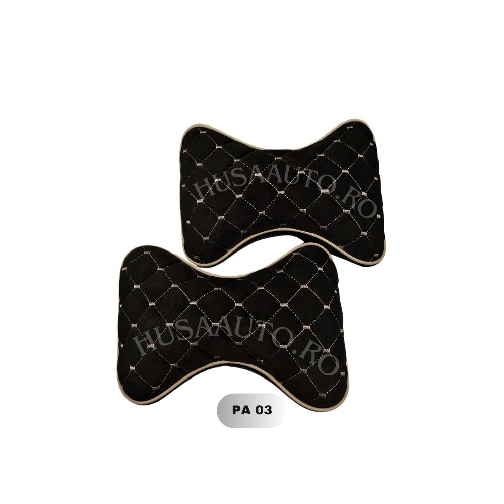 Set perne tetiera auto tip ALCANTARA