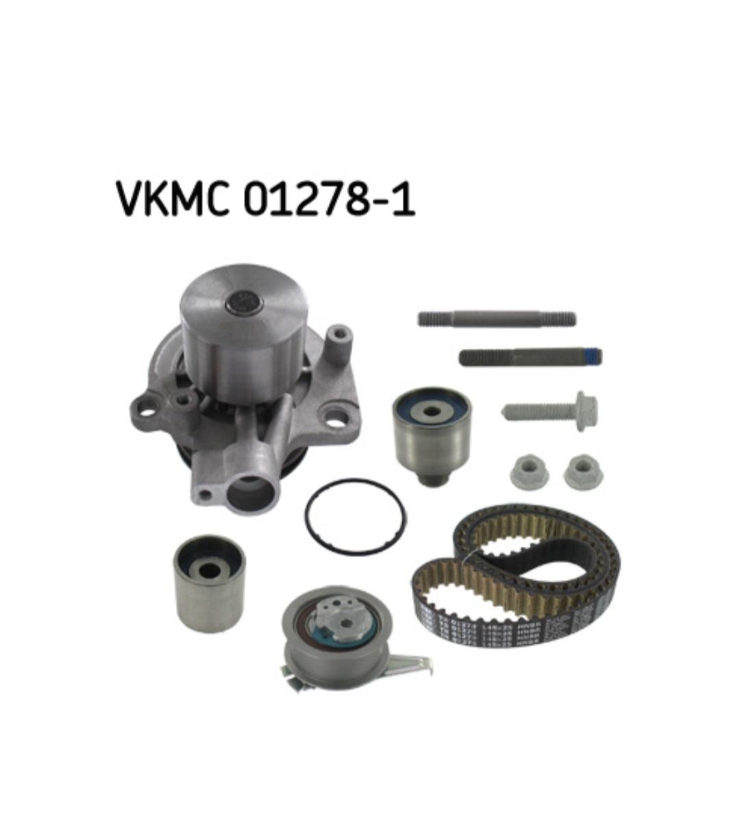 Set pompa apa + curea dintata SKF VKMC 01278-1