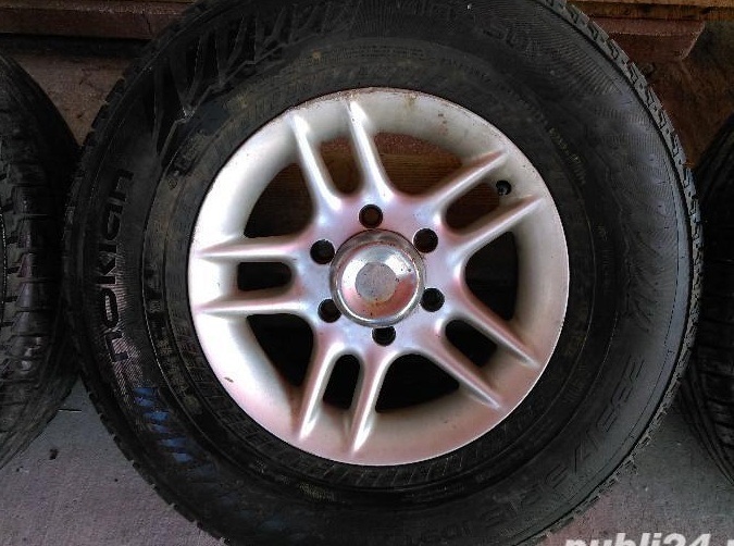 Set roti jenti al anveloape 235/75/15 SUV Nissan Terrano, Pajero, etc