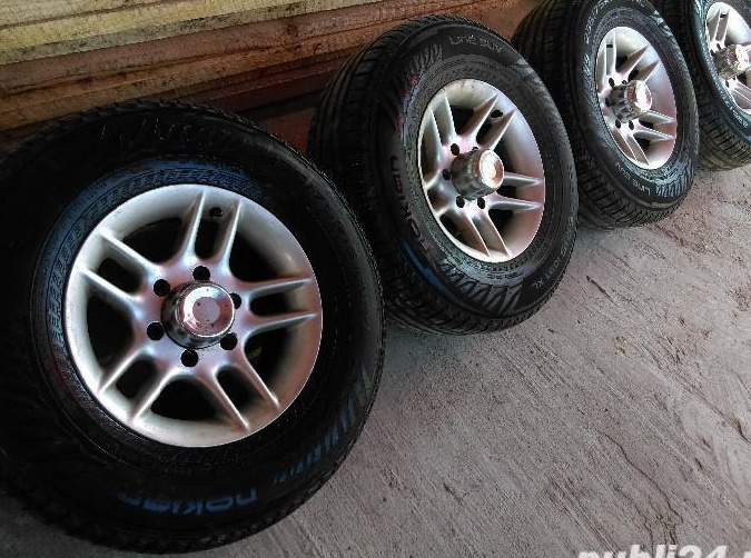 Set roti jenti al anveloape 235/75/15 SUV Nissan Terrano, Pajero, etc