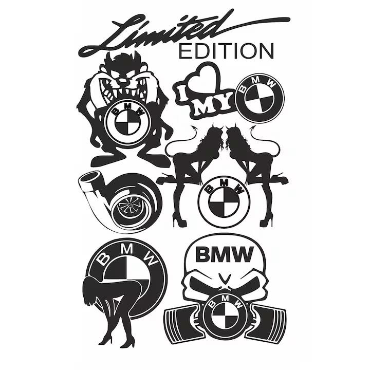 Set stickere auto BMW