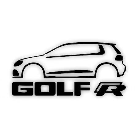 Set Stickere Golf R 15cm