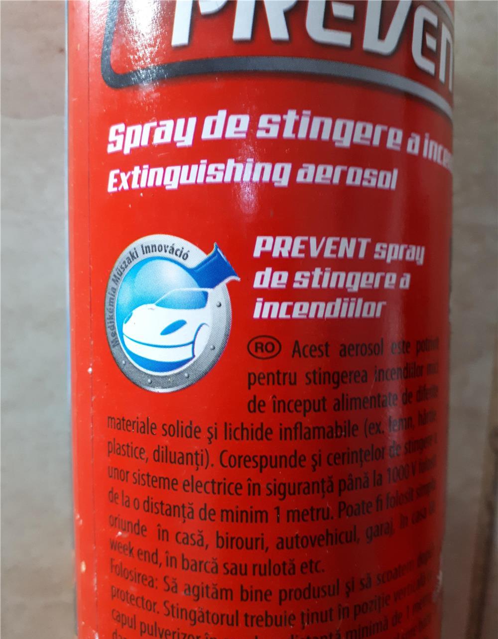 Set Stingator (extinctor) + Trusa medicala