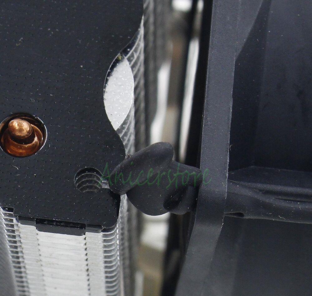 Set suruburi cauciuc siliconic pt eliminarea vibratiilor CPU radiator fixare cooler FAN