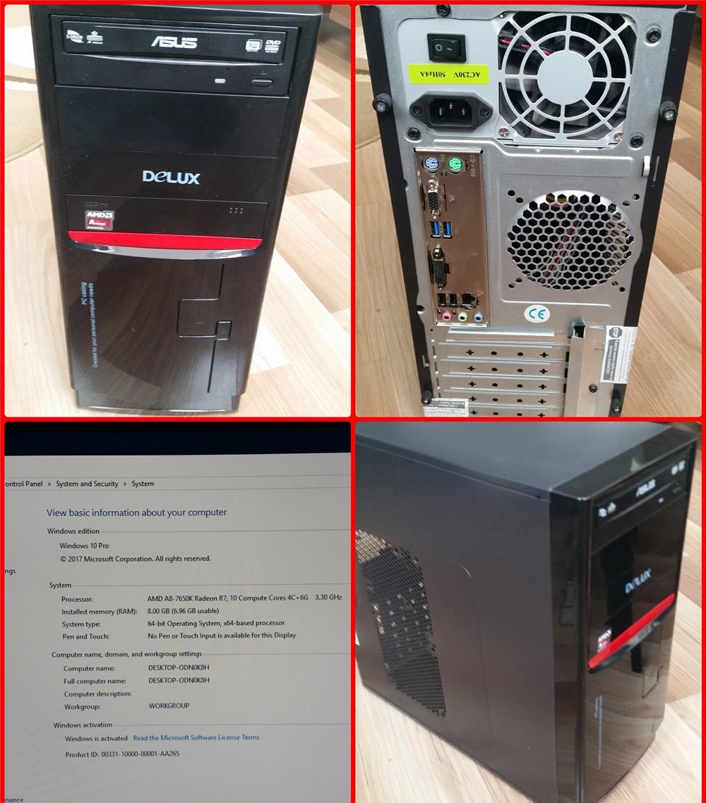 Sistem AMD A8 7650K Radeon R7 , 10 Compute Cores 4C+6G