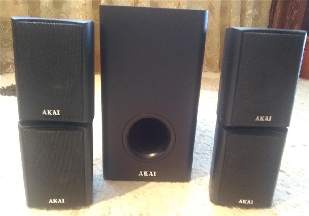 Sistem HOME CINEMA marca AKAI  5,1 cumparat de nou din magazin