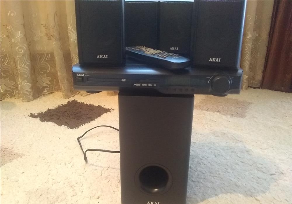 Sistem HOME CINEMA marca AKAI  5,1 cumparat de nou din magazin