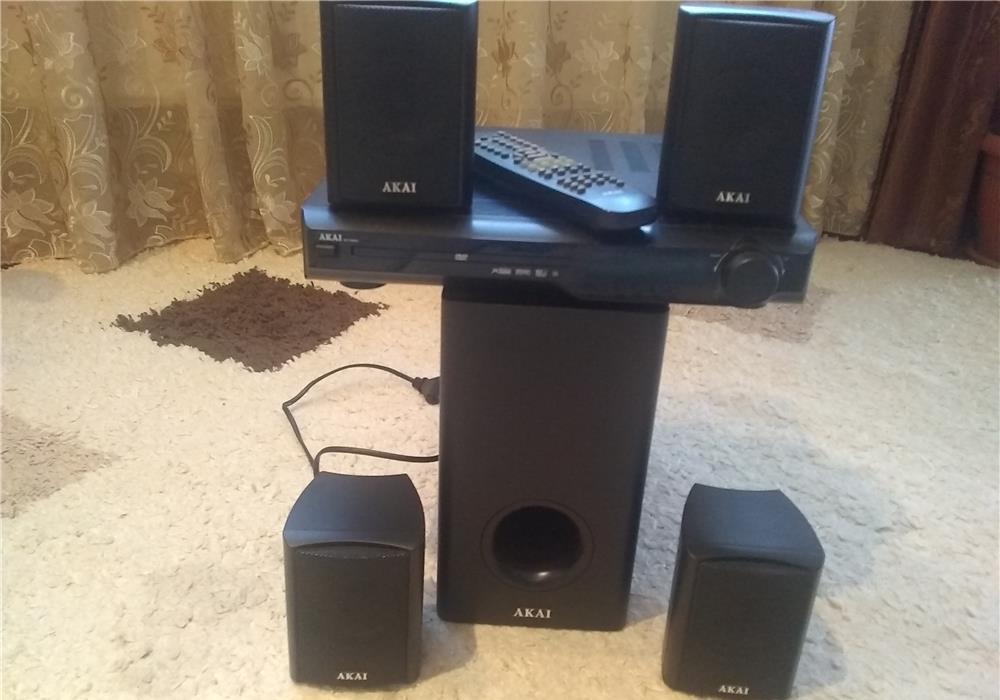 Sistem HOME CINEMA marca AKAI  5,1 cumparat de nou din magazin