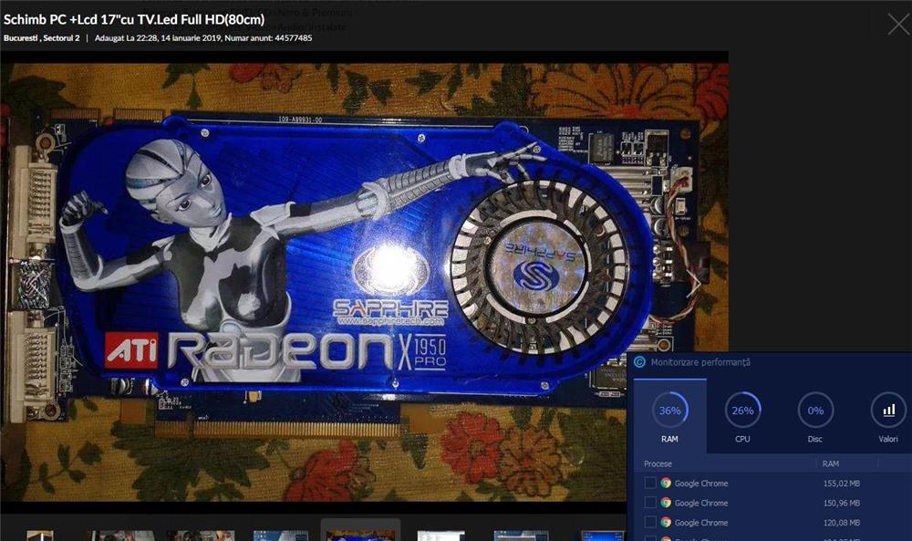 Sistem. PC și Samsung LCD 17"inchi