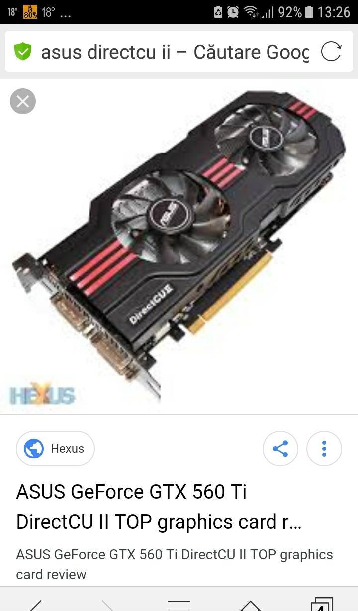 Sistem racire Asus GTX 560/570 DirectCuII