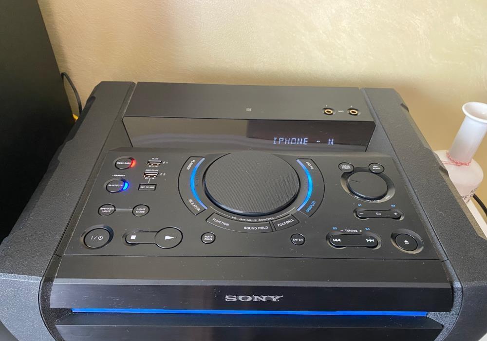 Sistem Sony home audio SHAKE-X3D cu bluethooth si functie DJ